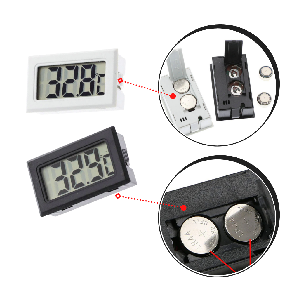Mini Dijital LCD Higrometre Termometre - Ozerty