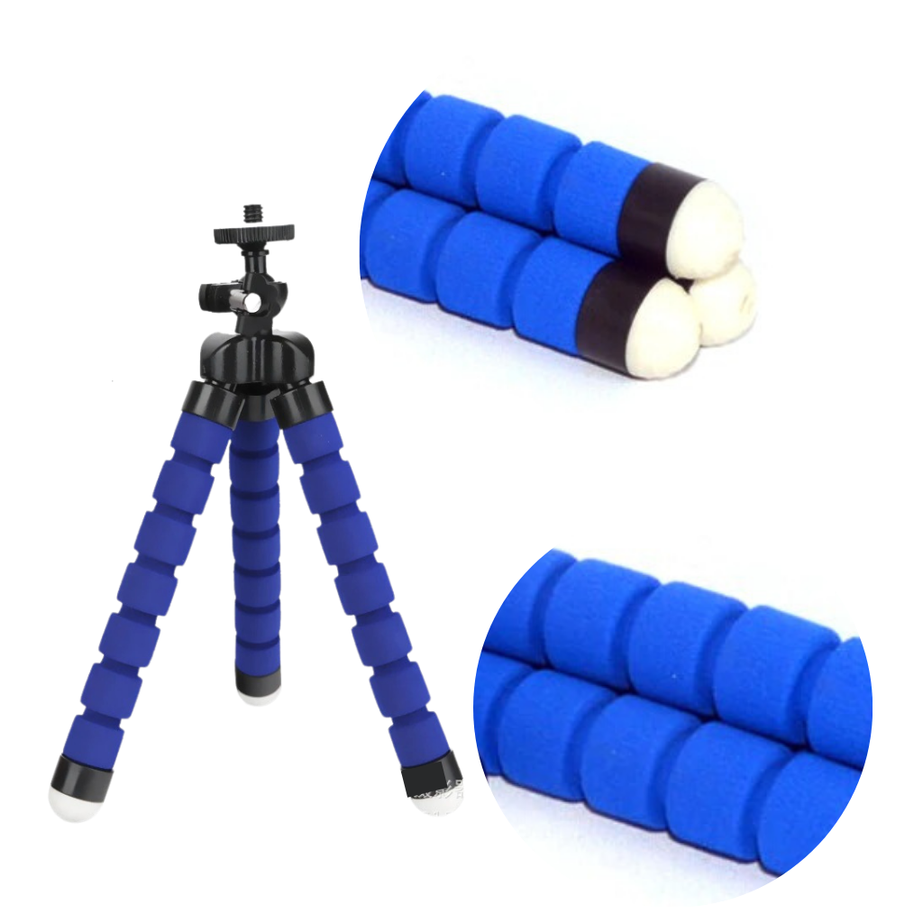 Mini Esnek Telefon Tripod Standı Seti - Ozerty