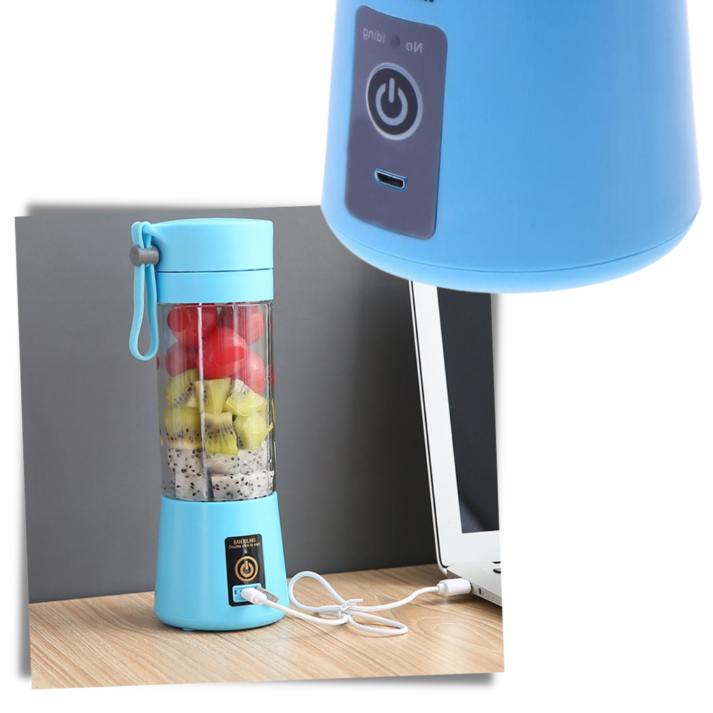 Mini Taşınabilir Meyve Suyu Blender Şişesi - Ozerty