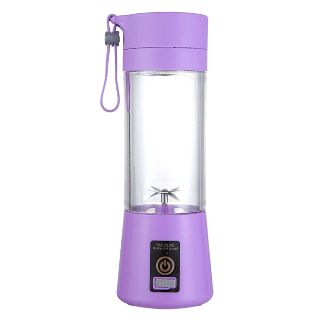 Mini Taşınabilir Meyve Suyu Blender Şişesi -Mor - Ozerty