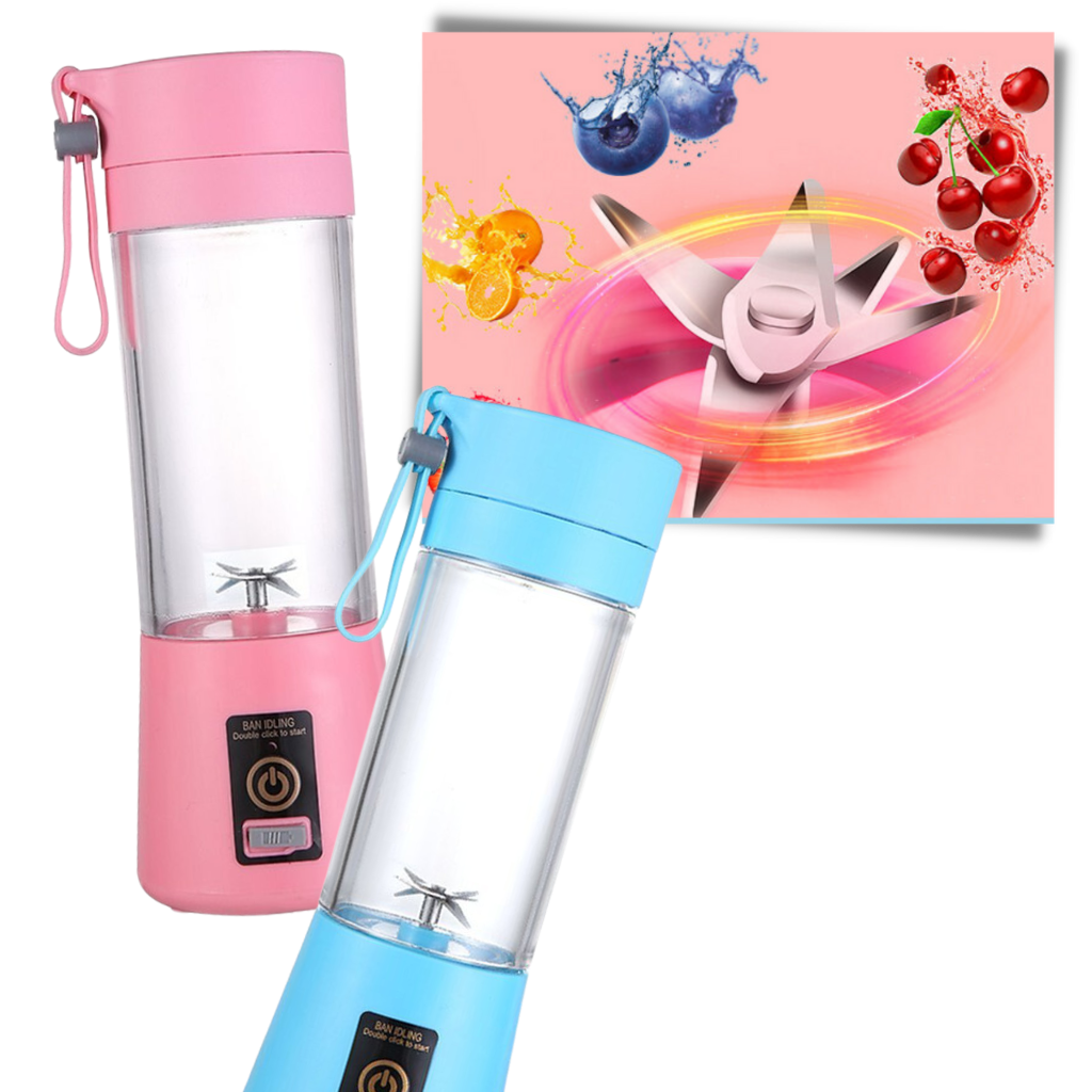 Mini Taşınabilir Meyve Suyu Blender Şişesi - Ozerty
