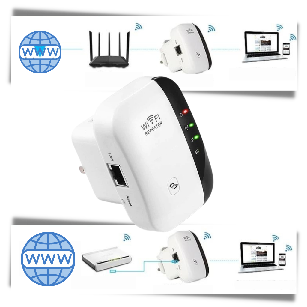 Uzaktan WiFi amplifikatörü ve sinyal güçlendirici - Ozerty