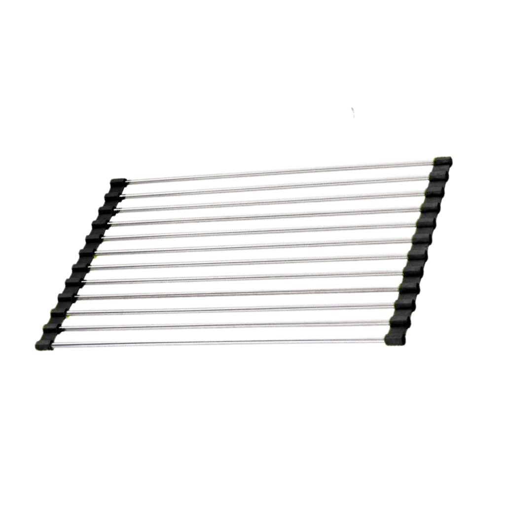 Bulaşıklar ve yiyecekler için rulo paslanmaz çelik süzgeç -12 Tüp (220Mm X 370Mm) - Ozerty