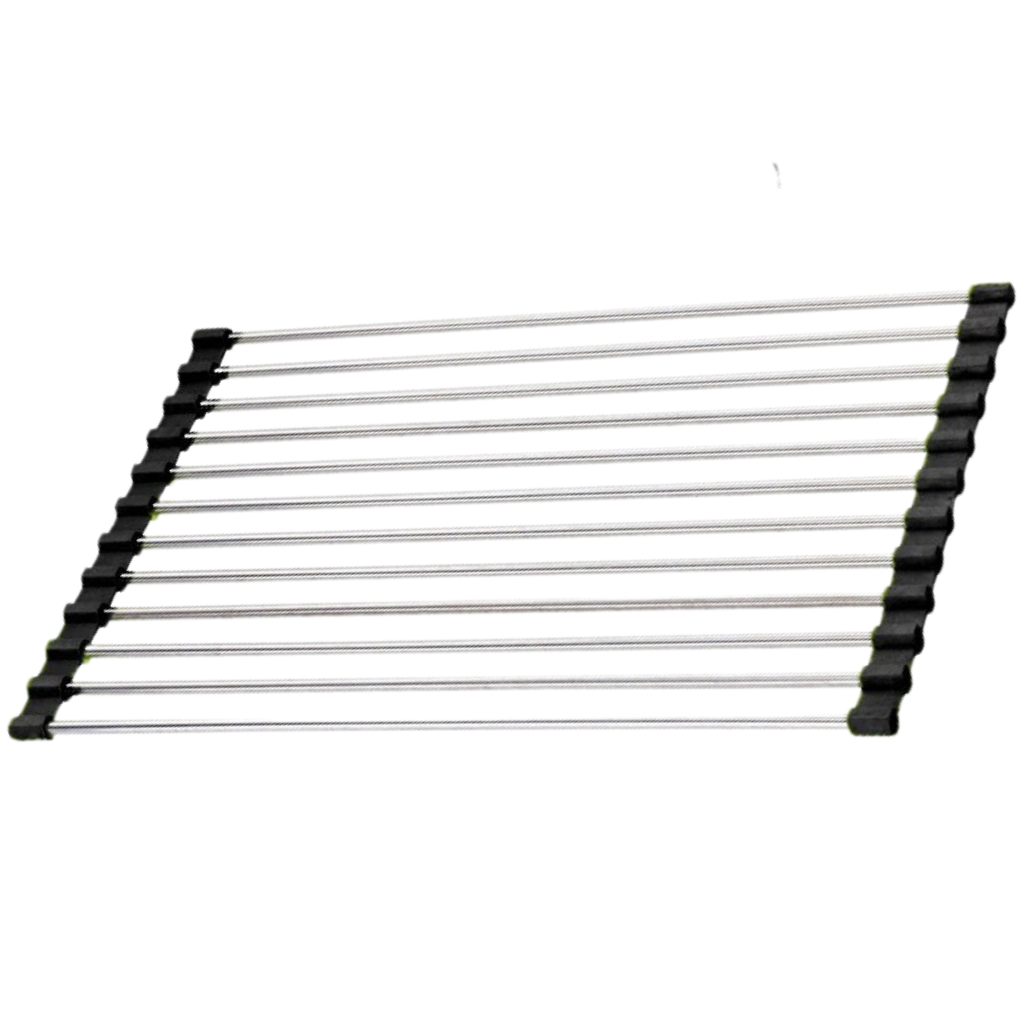 Bulaşıklar ve yiyecekler için rulo paslanmaz çelik süzgeç -12 Tüp (220Mm X 470Mm) - Ozerty
