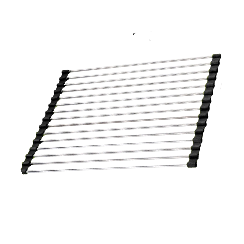 Bulaşıklar ve yiyecekler için rulo paslanmaz çelik süzgeç -15 Tüp (280Mm X 370Mm) - Ozerty