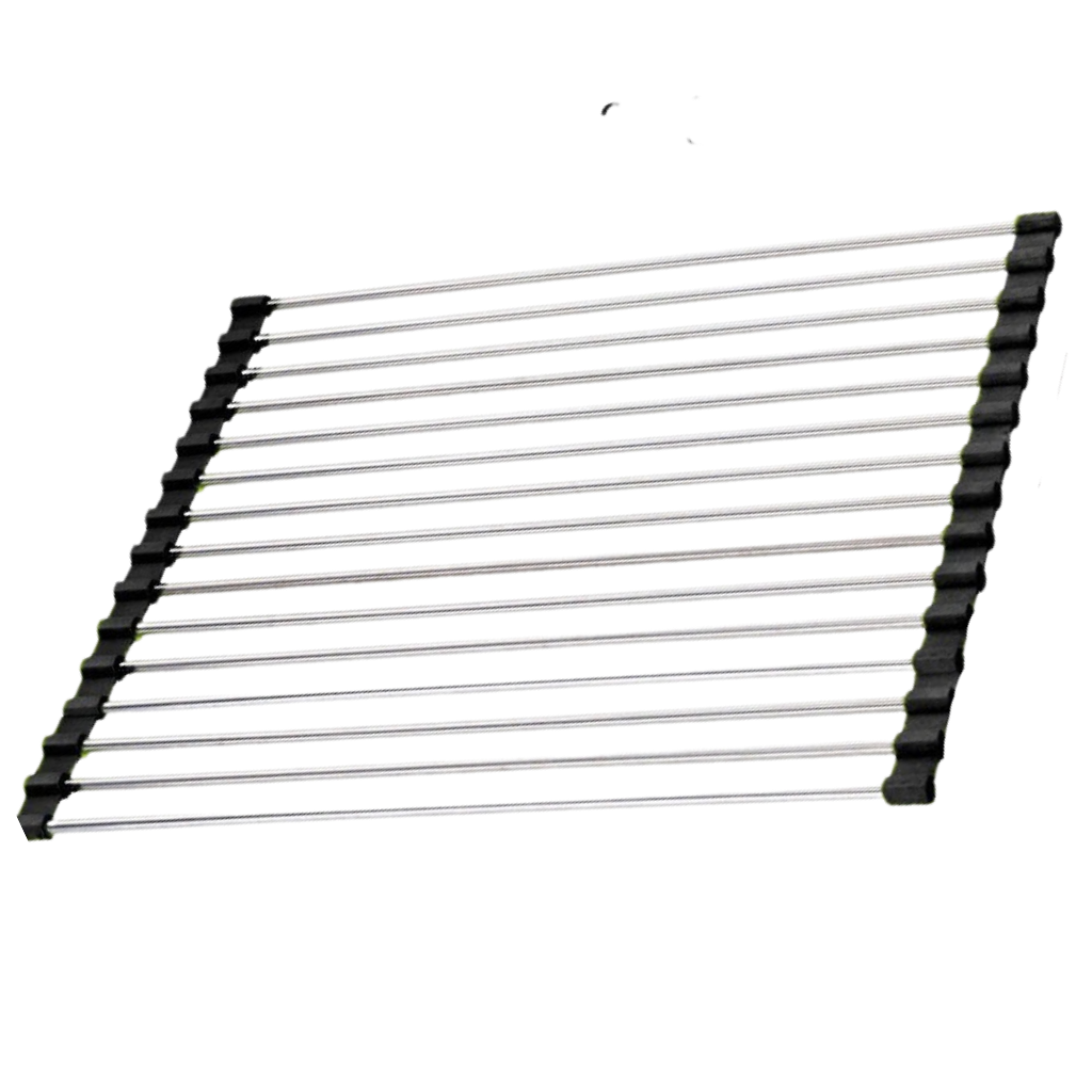 Bulaşıklar ve yiyecekler için rulo paslanmaz çelik süzgeç -15 Tüp (280Mm X 470Mm) - Ozerty