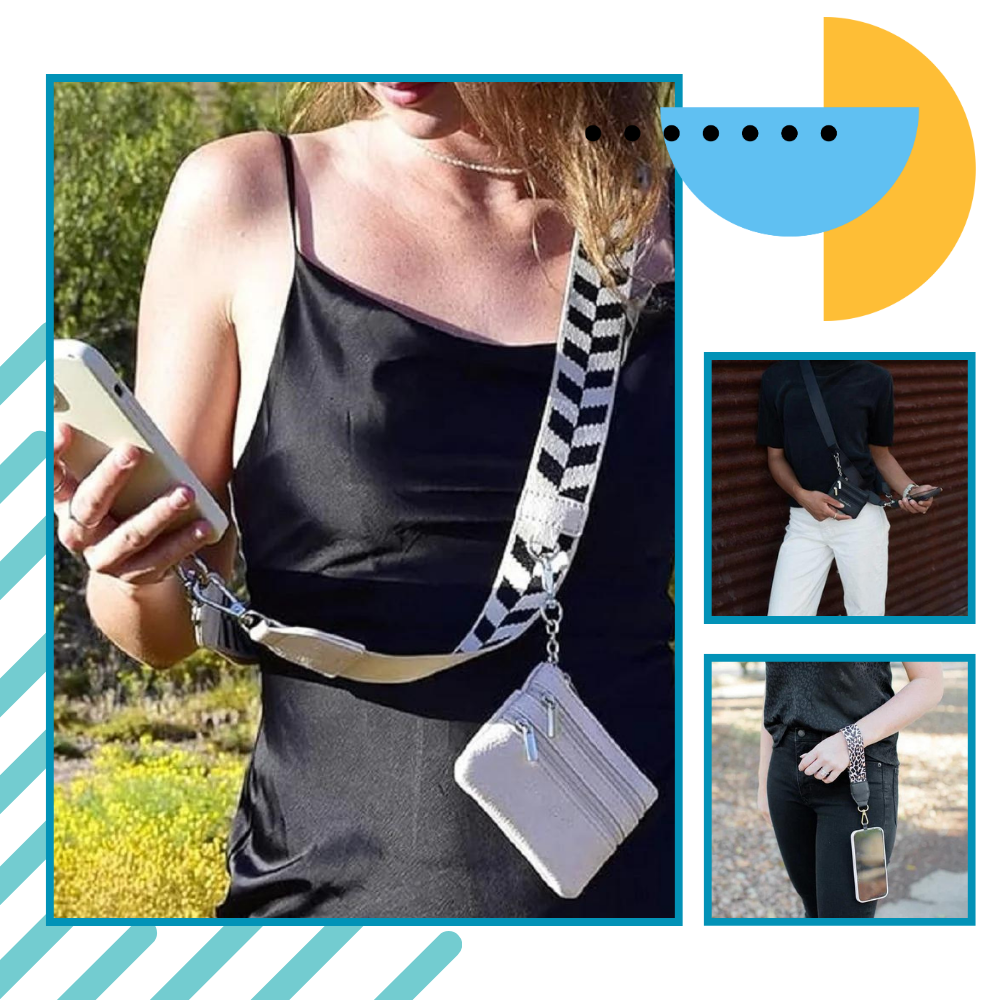 Ayarlanabilir Çapraz Telefon Askısı - Ozerty
