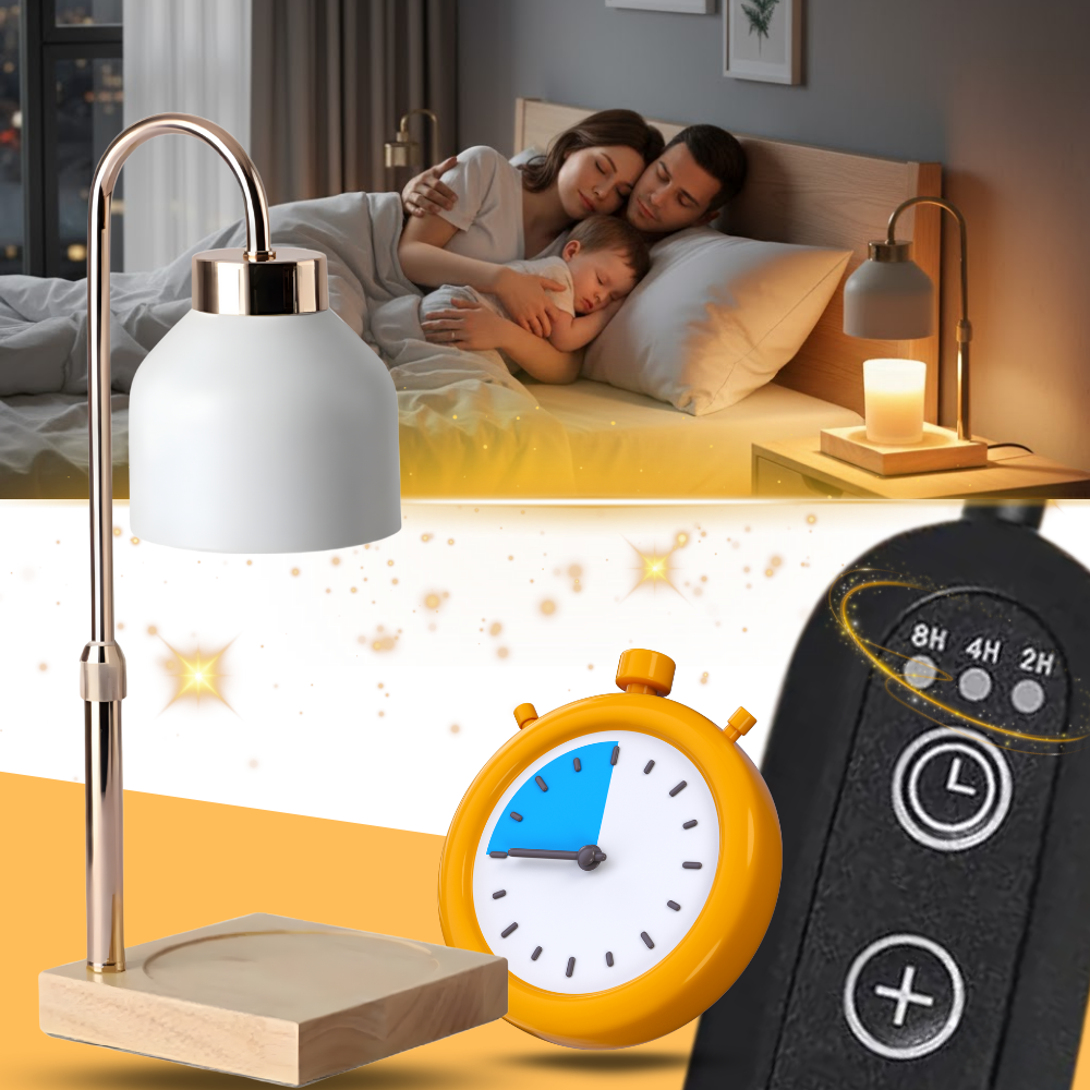 Estetik Mum Isıtıcı Lamba - Ozerty