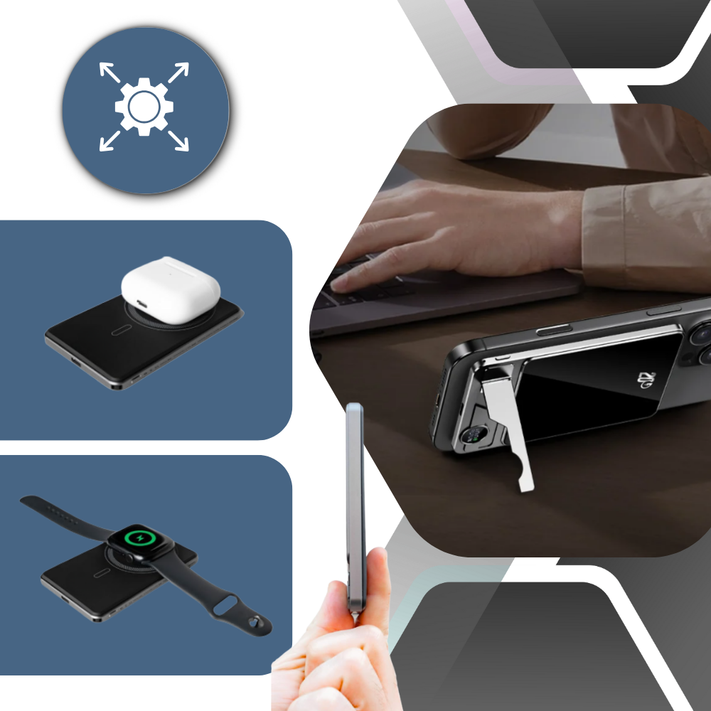 Apple İnce Manyetik Güç Bankası  - Ozerty