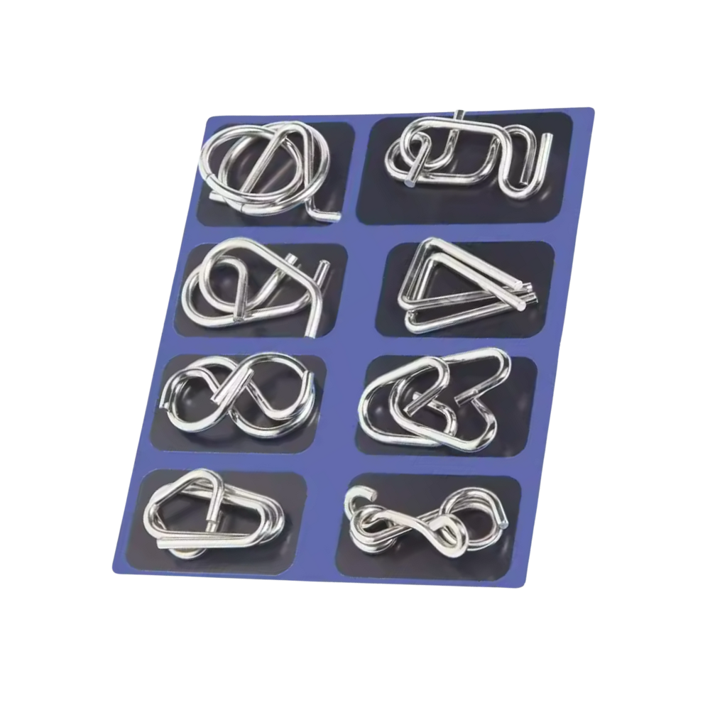 Beyin Egzersizleri Kilit Bulmaca -Mavi - Ozerty