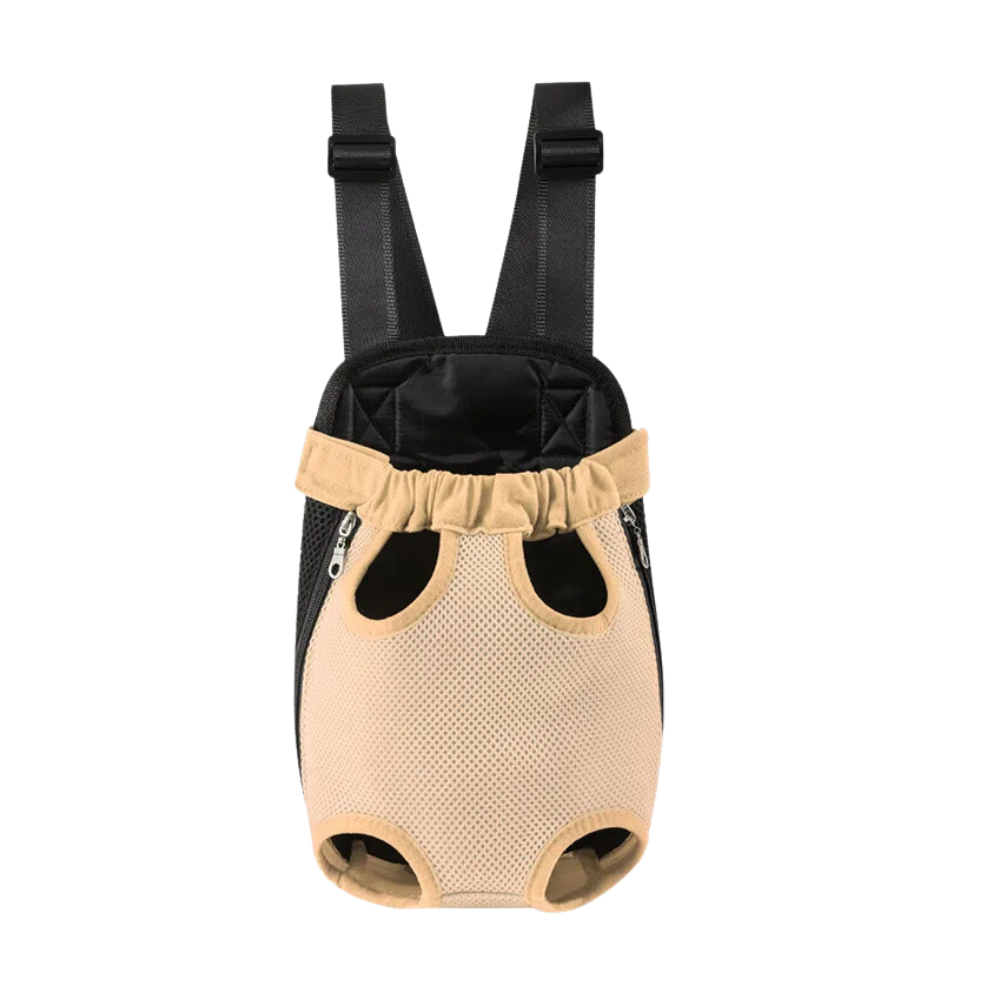 Nefes Alabilen Kedi & Köpek Taşıma Çantaları -Bej - Ozerty
