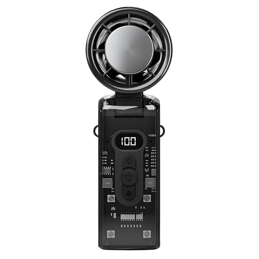 Breeze Mini Turbo Fan -Siyah - Ozerty