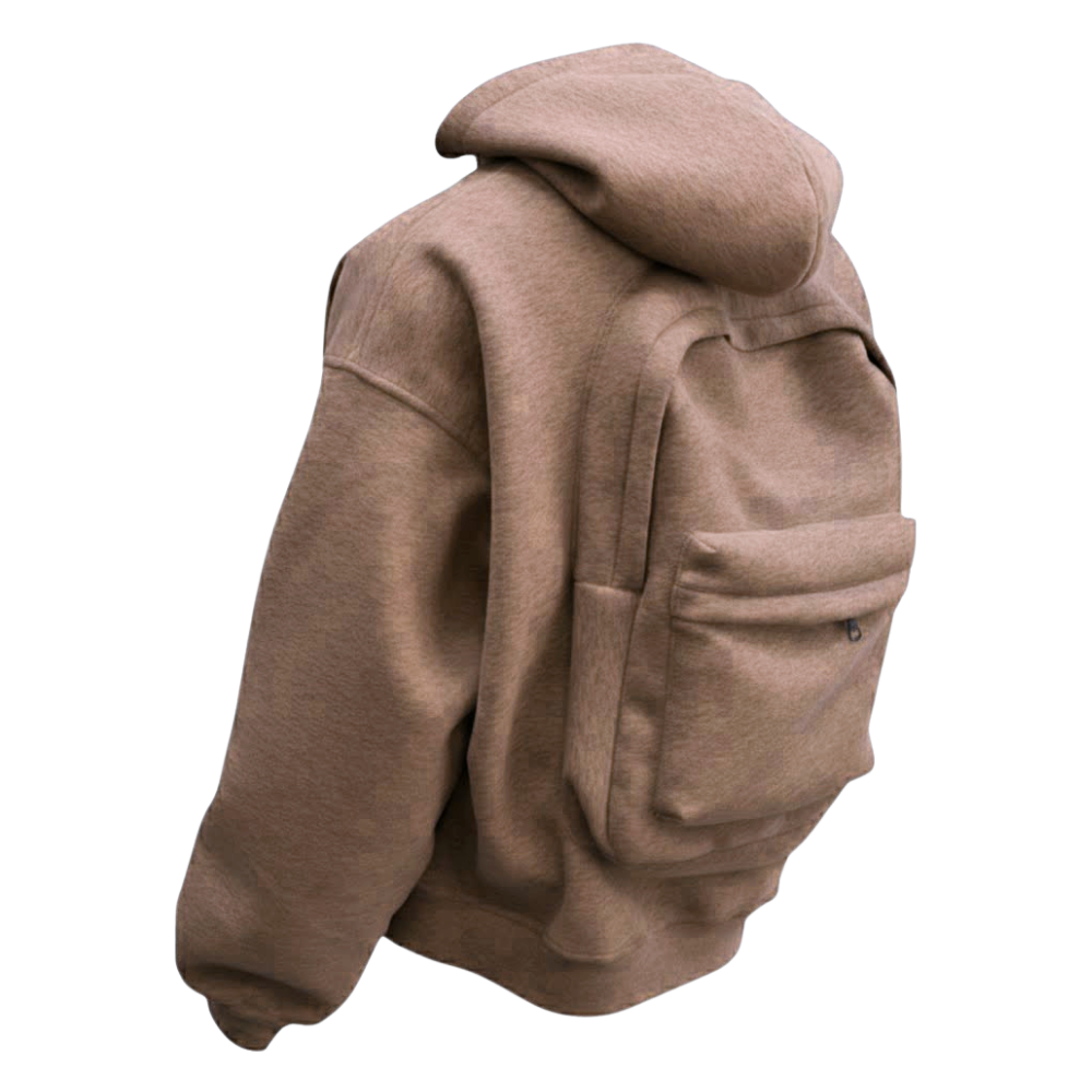 Taşıma Giysisi Kapüşonlu Sweatshirt -Pembe - Ozerty