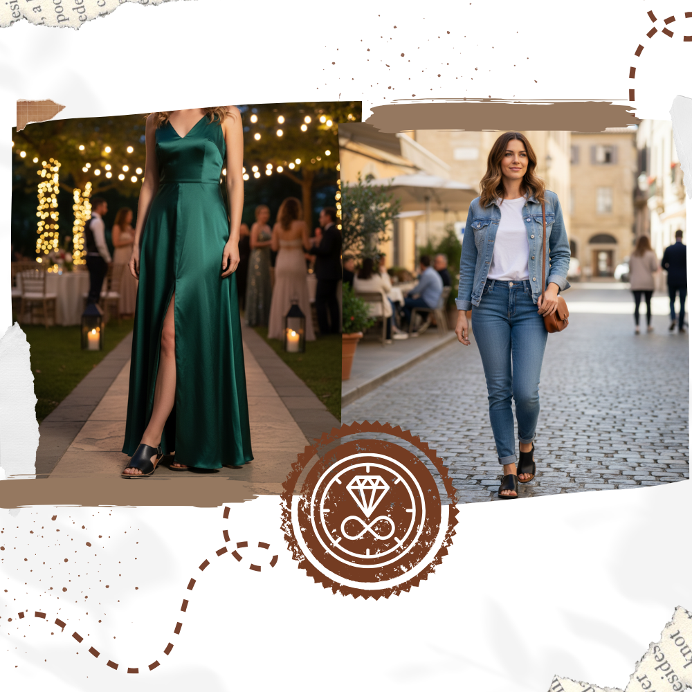 Şık Vintage Ortopedik Sandaletler  - Ozerty