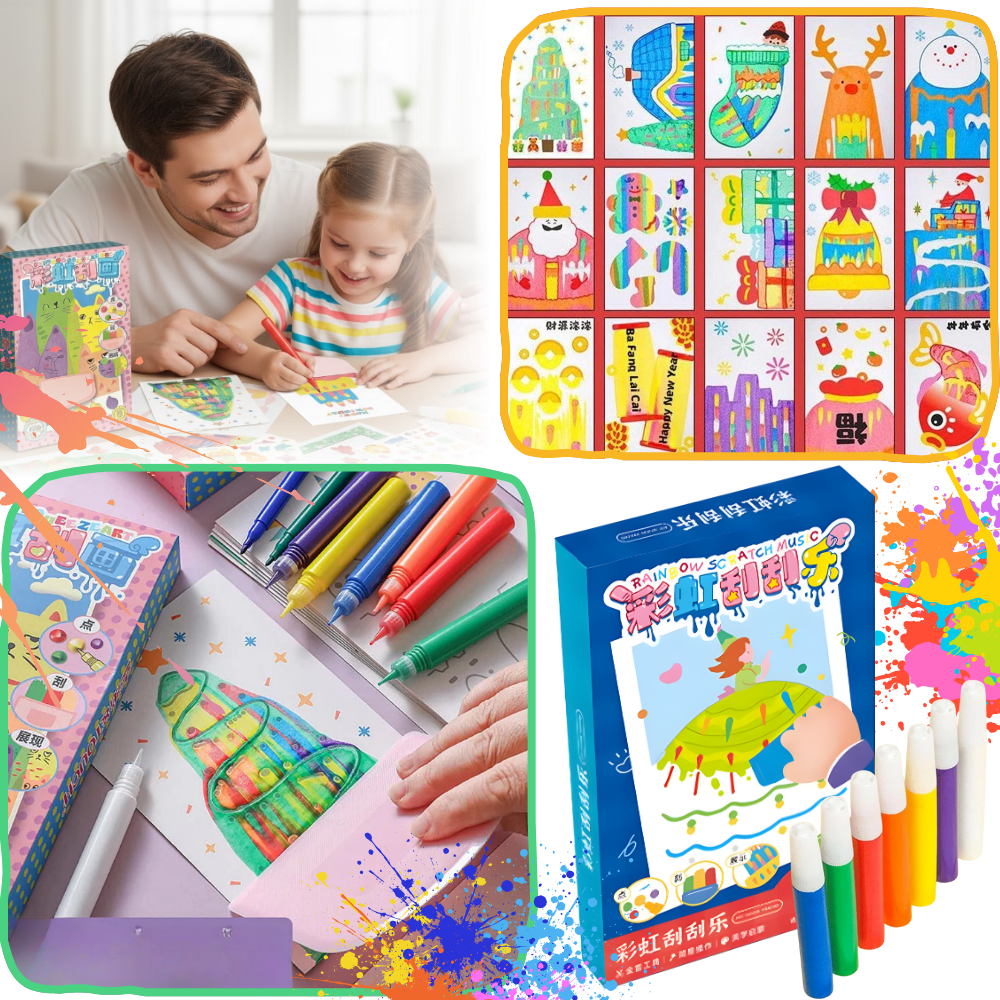 Renkli Silecek Sanatı Resim - Ozerty