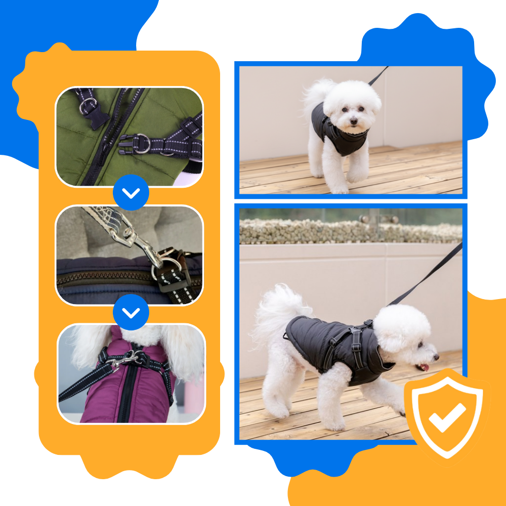 Cozy Dog Harness Kışlık Ceket - Ozerty