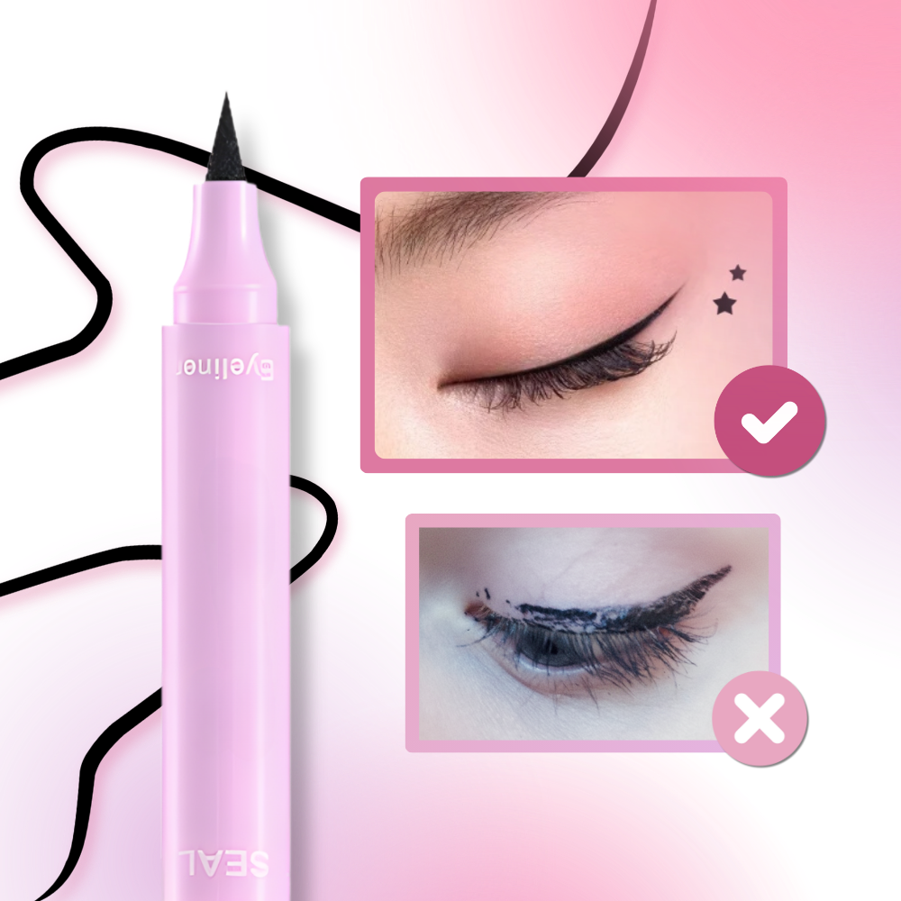 Yaratıcı Çift Uçlu Eyeliner Damgası - Ozerty