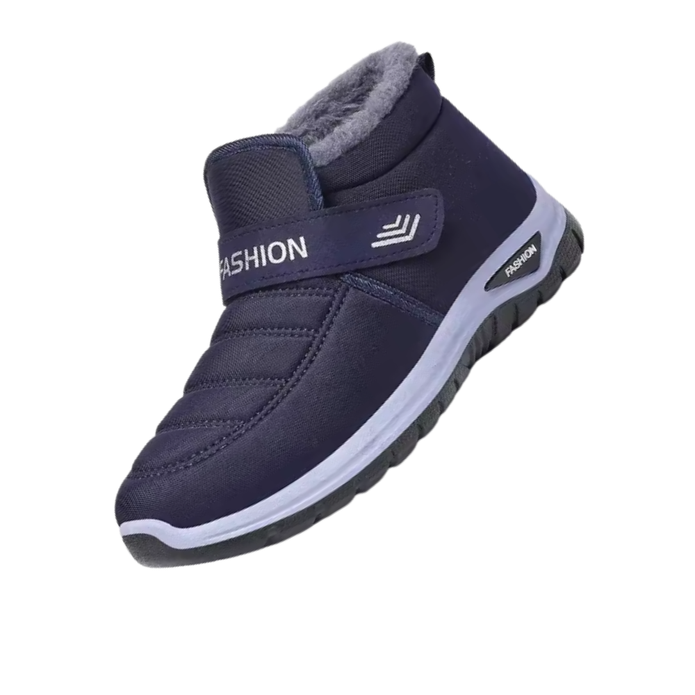 Yastıklı Kışlık Termal Botlar -Mavi Erkek  - Ozerty