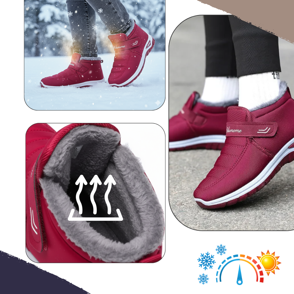 Yastıklı Kışlık Termal Botlar - Ozerty