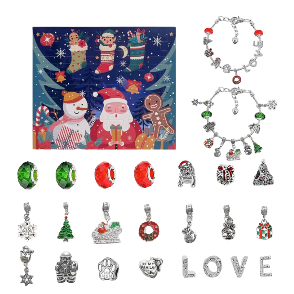 DIY Takı 24 Günlük Geri Sayım Advent Takvimi -Aşk - Ozerty