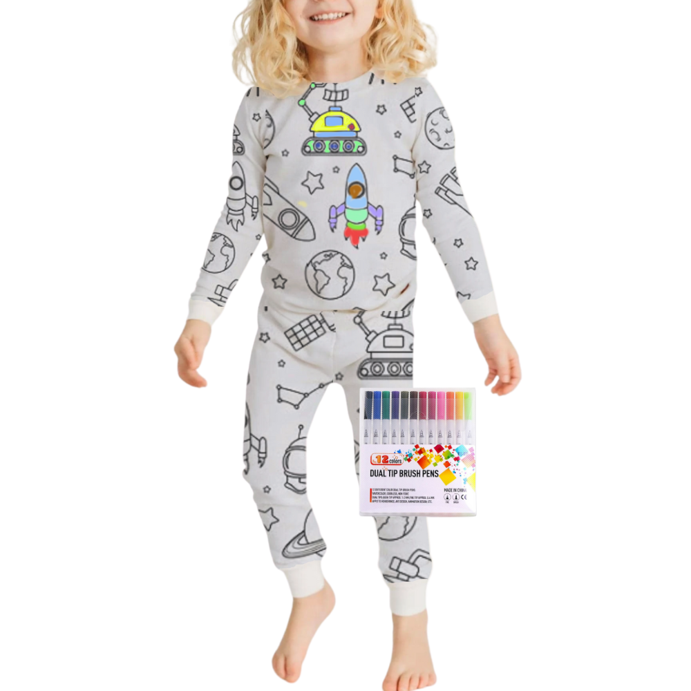 Doodle Dream Pijama -Appollo Görevi - Ozerty