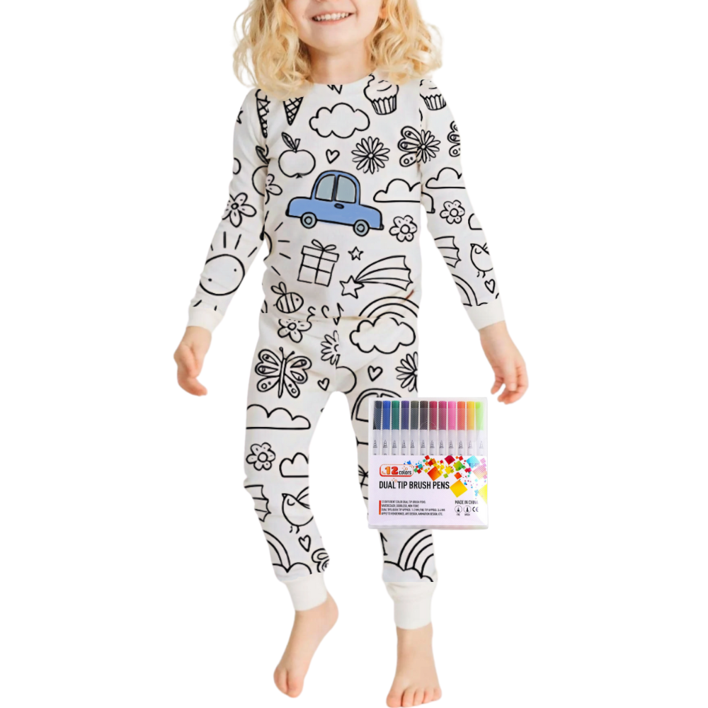 Doodle Dream Pijama -Güzel Bir Gün - Ozerty