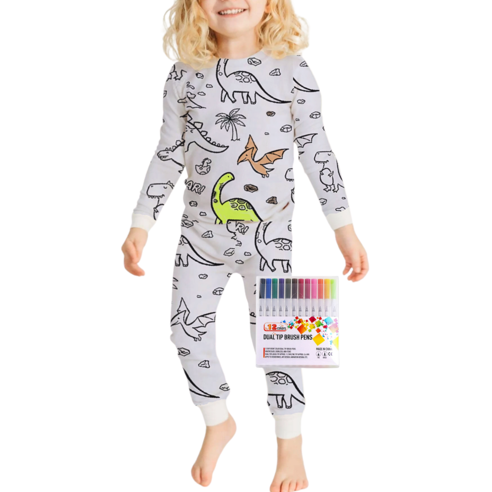 Doodle Dream Pijama -Dinozorlar - Ozerty