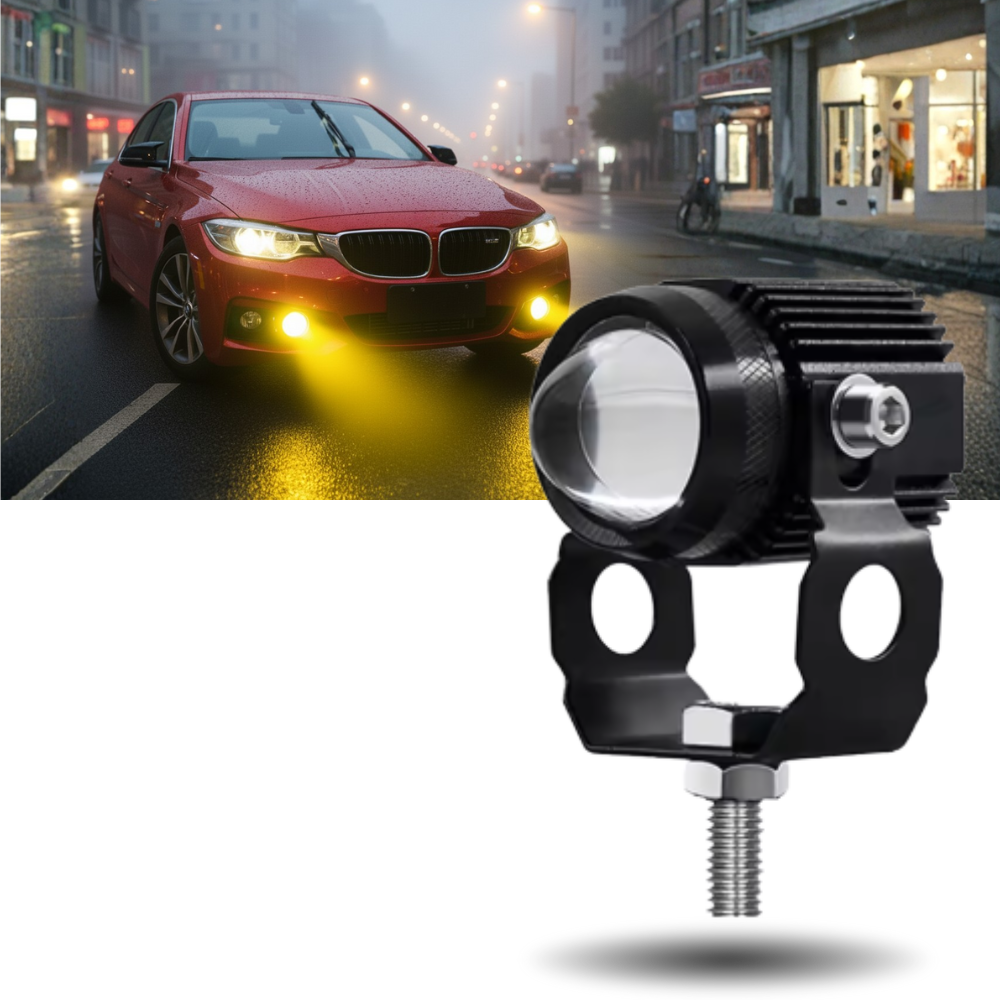 Çift Işıklı Motosiklet Far - Ozerty