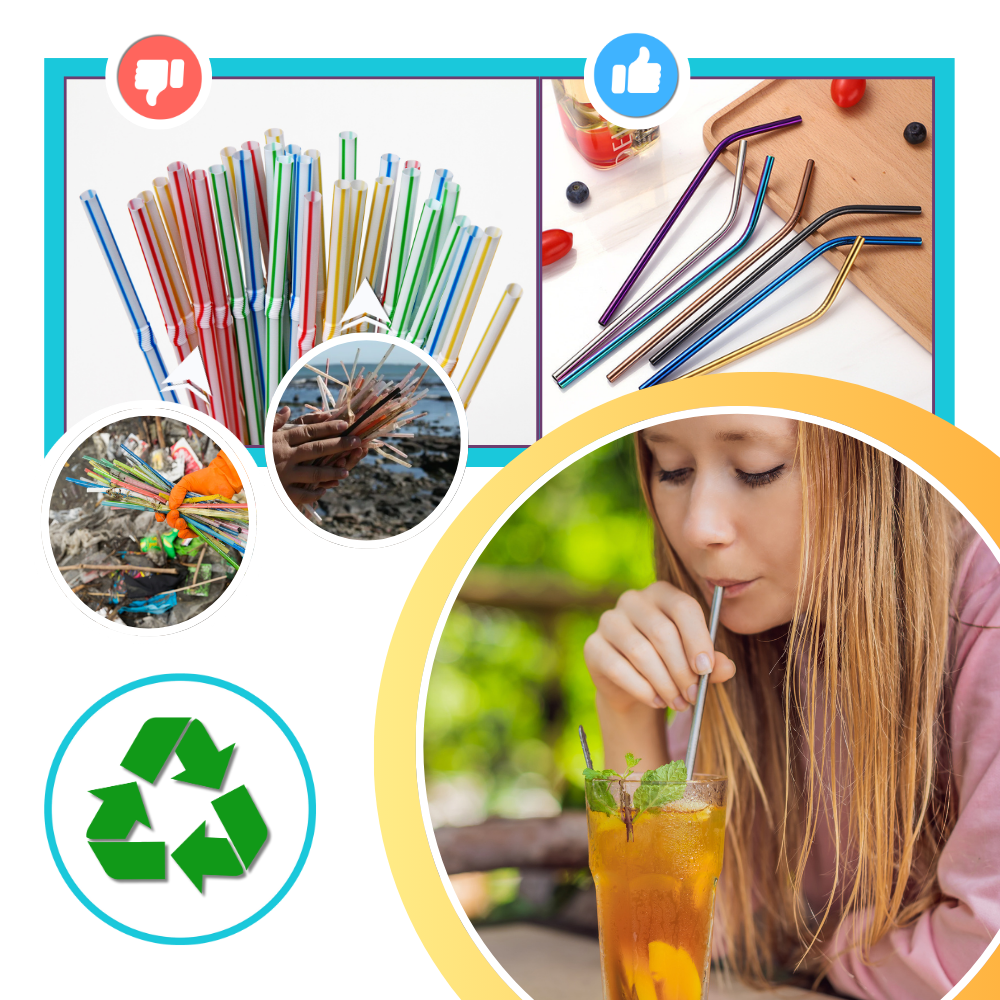 Eco Sip İçme Pipeti - Ozerty