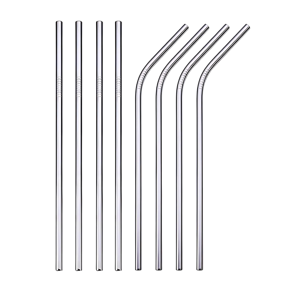 Eco Sip İçme Pipeti -Gümüş - Ozerty