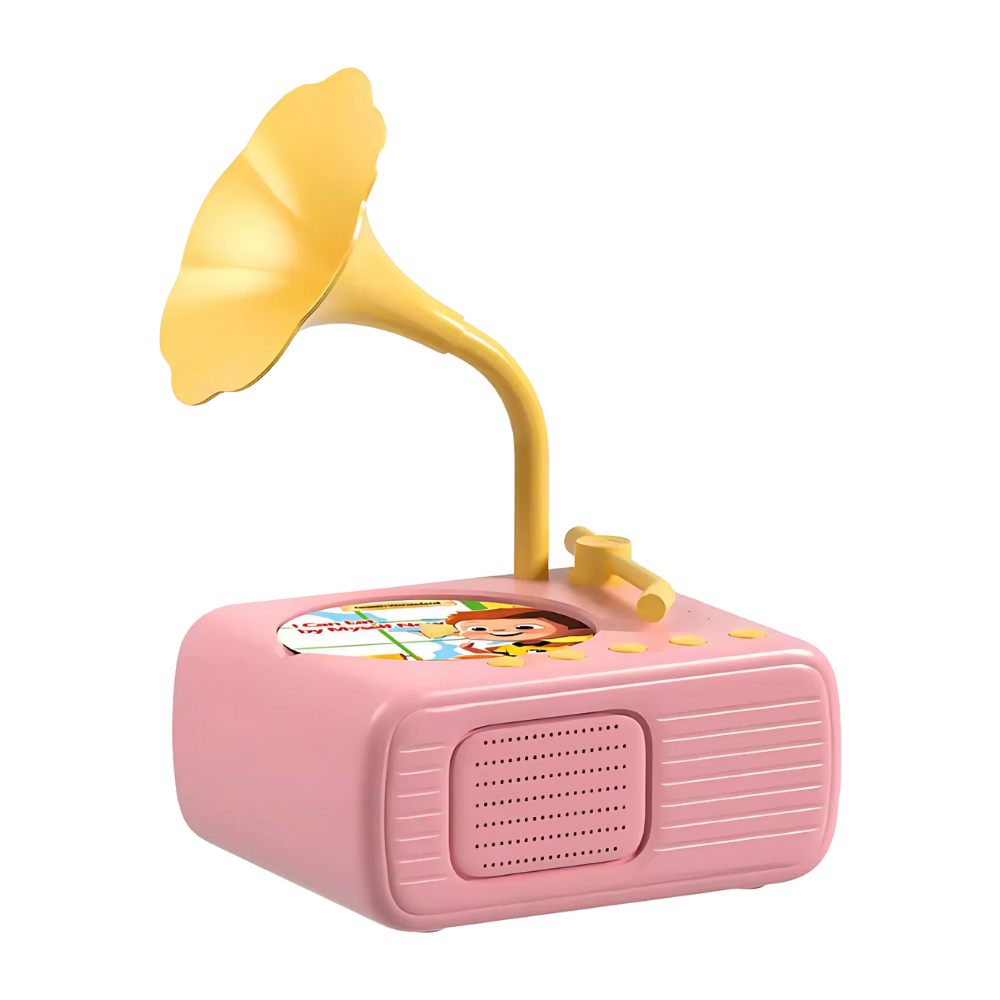 Eğitici Retro Sesli Oyuncak -Pembe - Ozerty