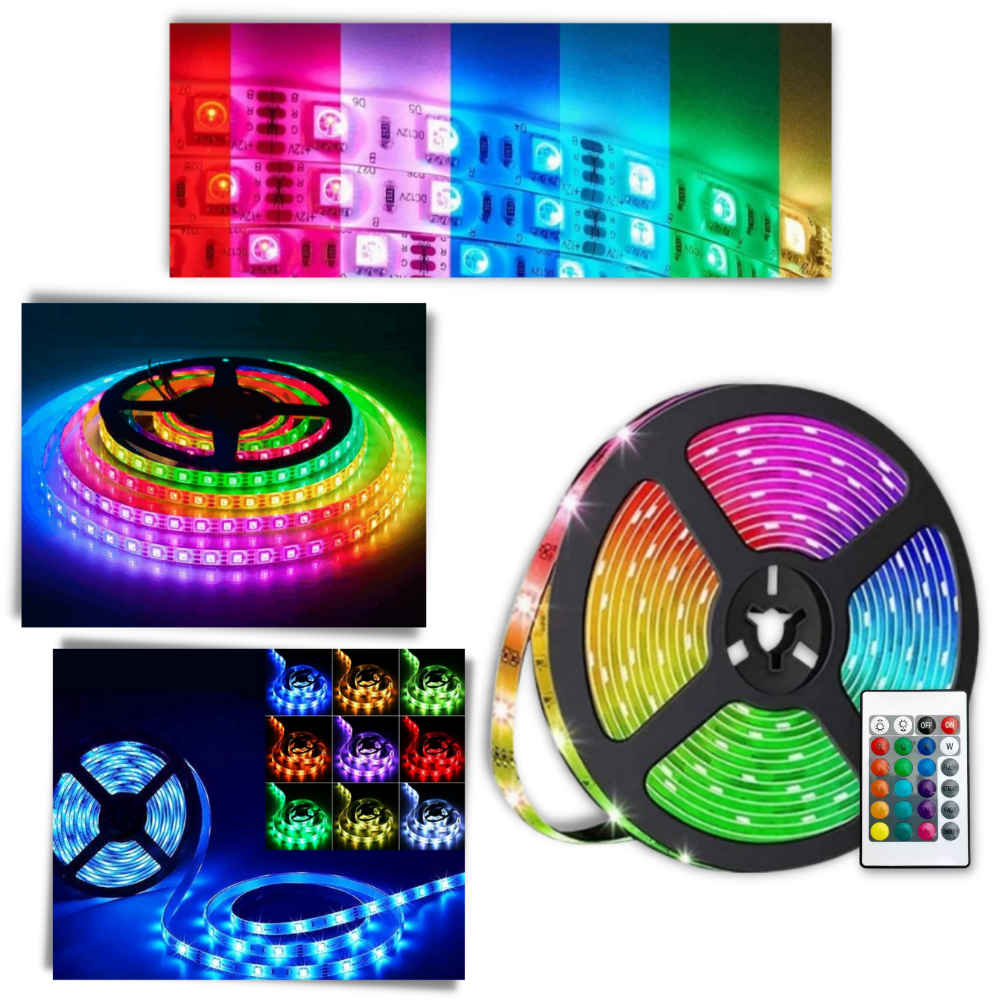 Enerji Verimli RGB Led Şerit - Ozerty