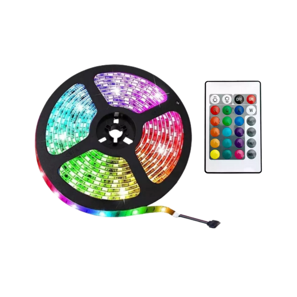 Enerji Verimli RGB Led Şerit -1 m/39,37 inç - Ozerty