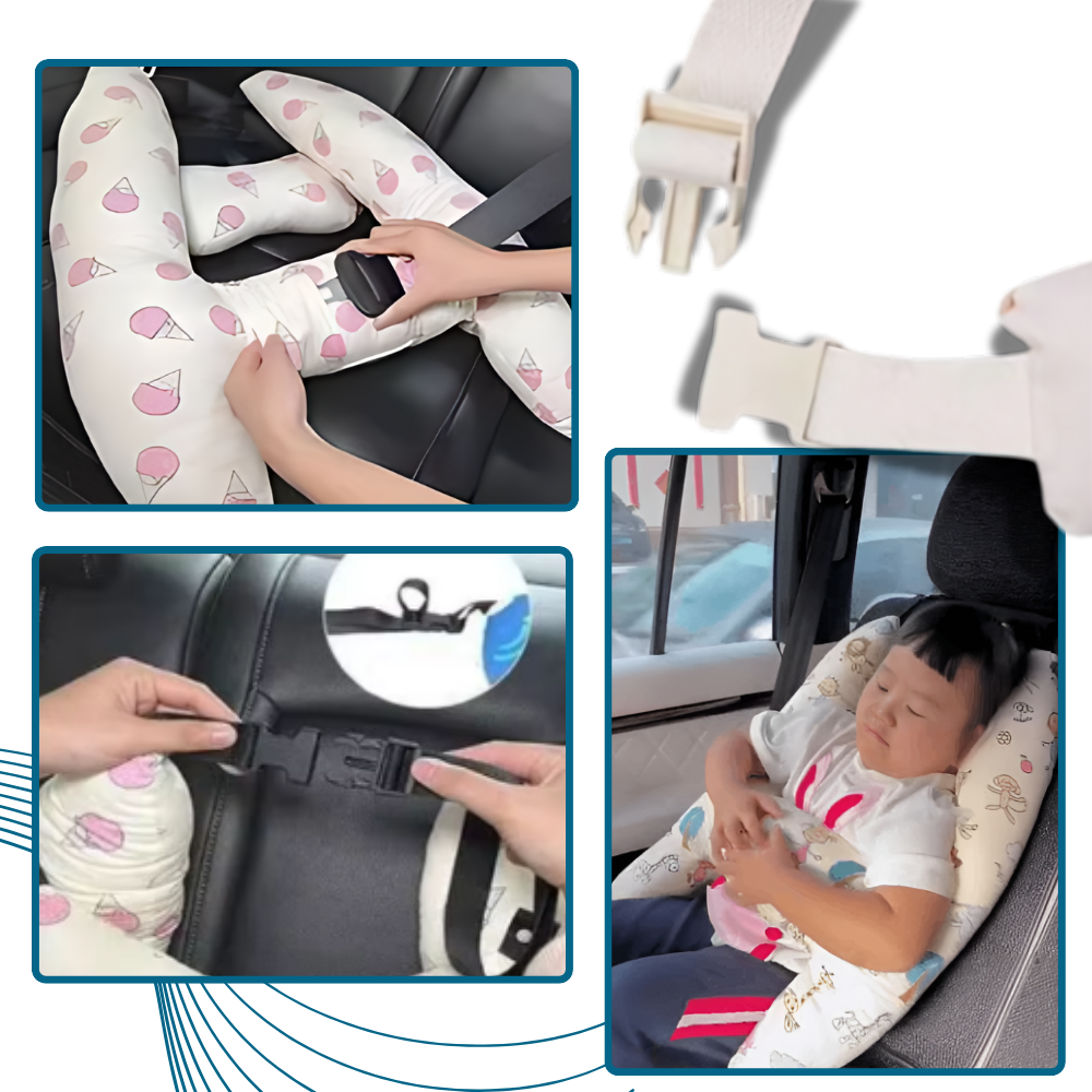 Ergonomik Destekli Seyahat Boyun Yastığı - Ozerty