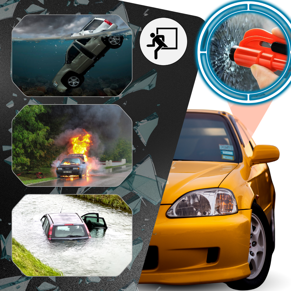 Basic 2 in 1 Car Breaker Tool 