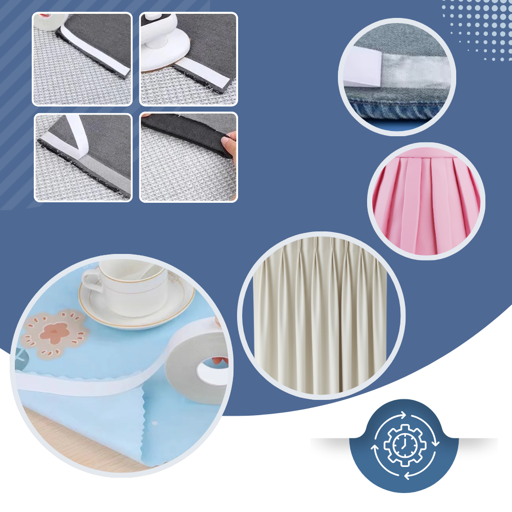 Kumaş Çift Taraflı Güçlü Yapıştırıcı - Ozerty