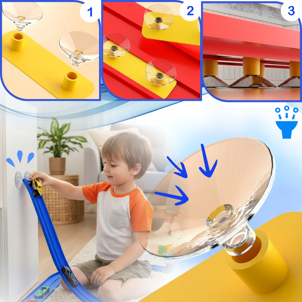 Esnek 2 Şeritli Araba Pisti - Ozerty