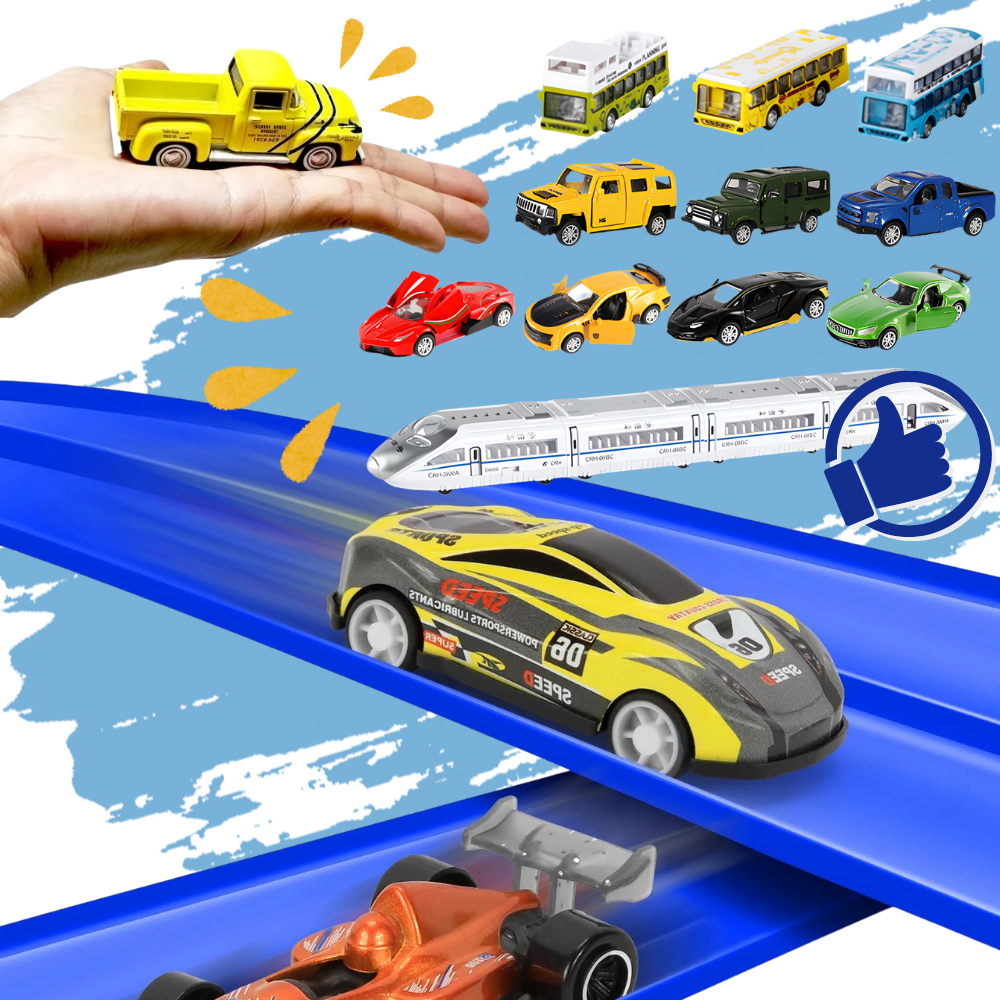 Esnek 2 Şeritli Araba Pisti - Ozerty