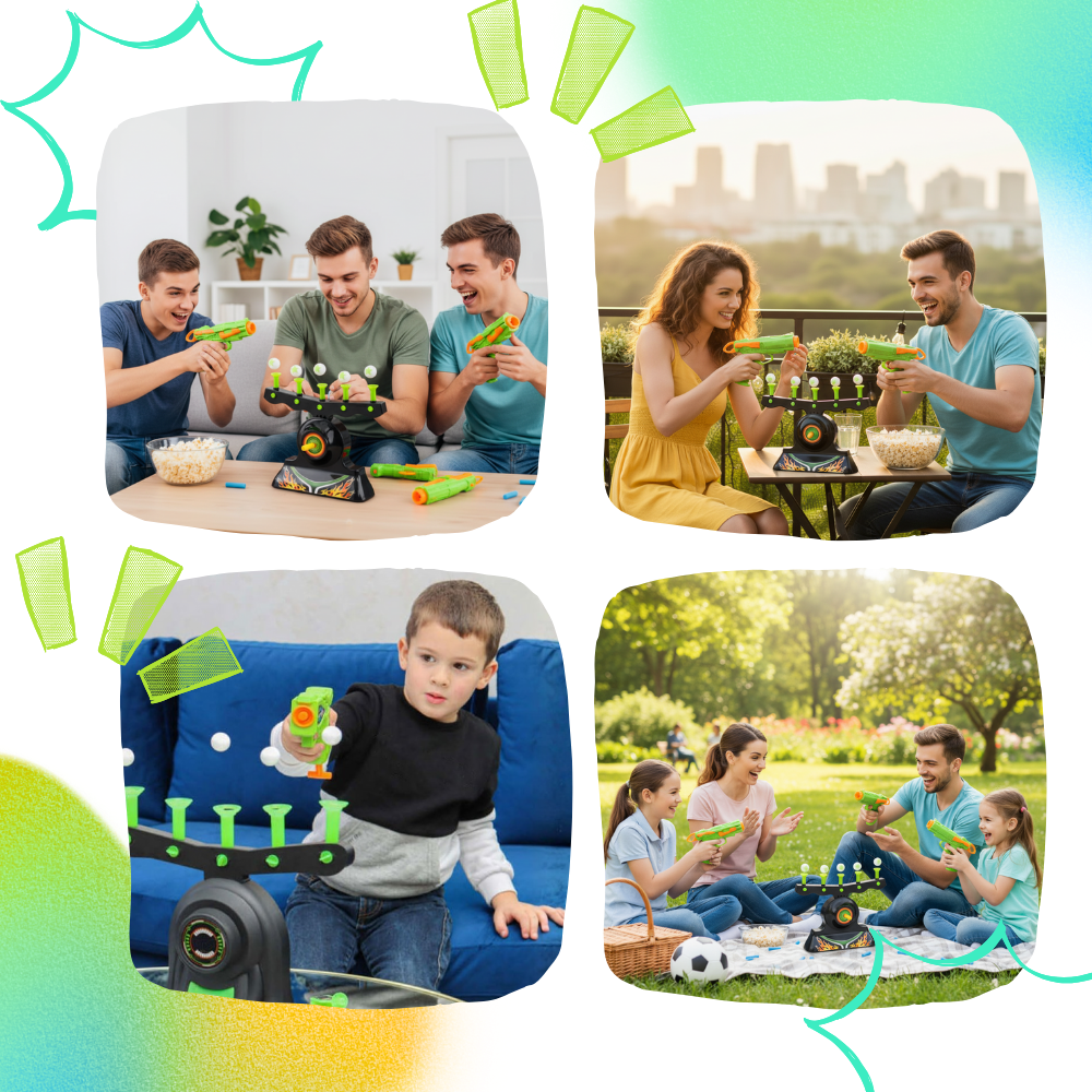 Yüzen Işıklı Hover Oyuncak - Ozerty