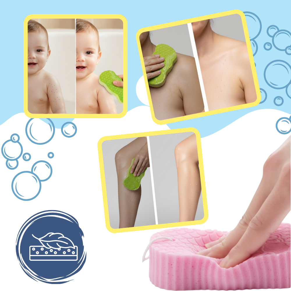 Nazik Peeling Banyo Süngeri - Ozerty