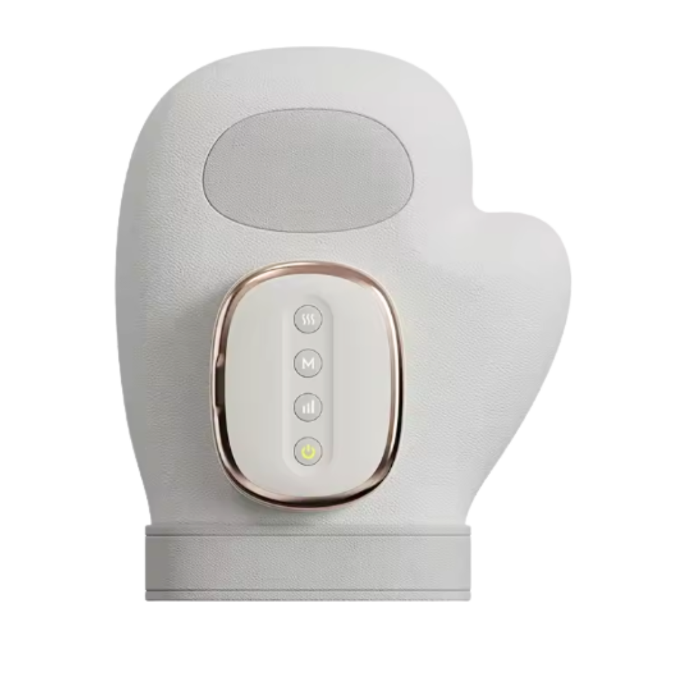 Isı Kompresyonlu Masaj Eldiveni -Beyaz - Ozerty