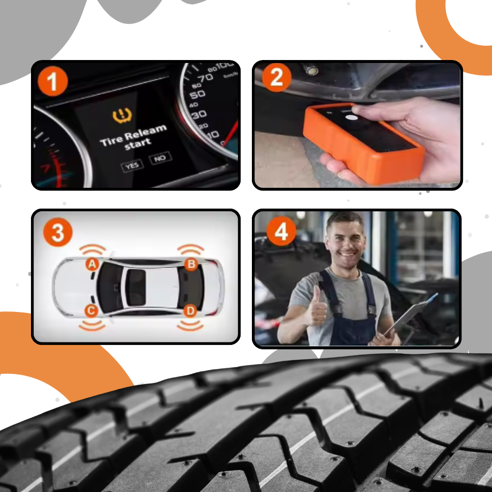 Yüksek Hassasiyetli TPMS Yeniden Öğrenme Aracı - Ozerty