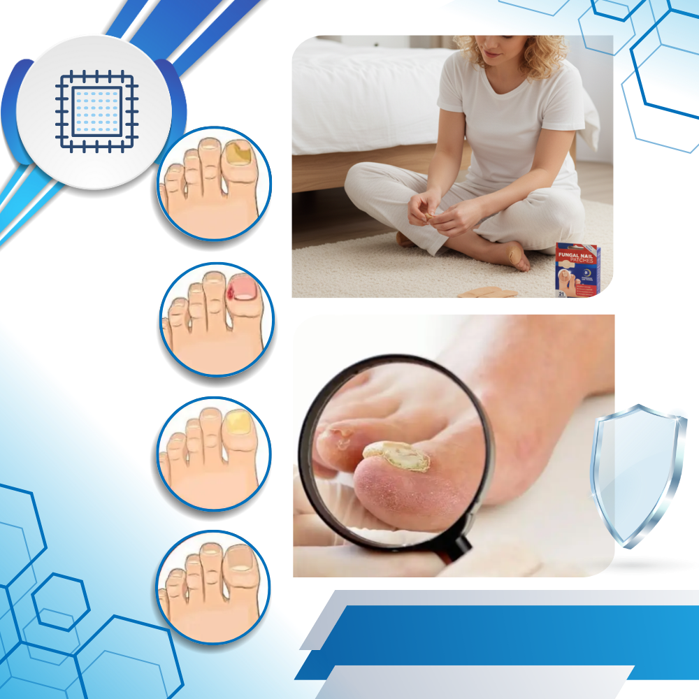 Nemlendirici Hidrojel Tırnak Yaması - Ozerty