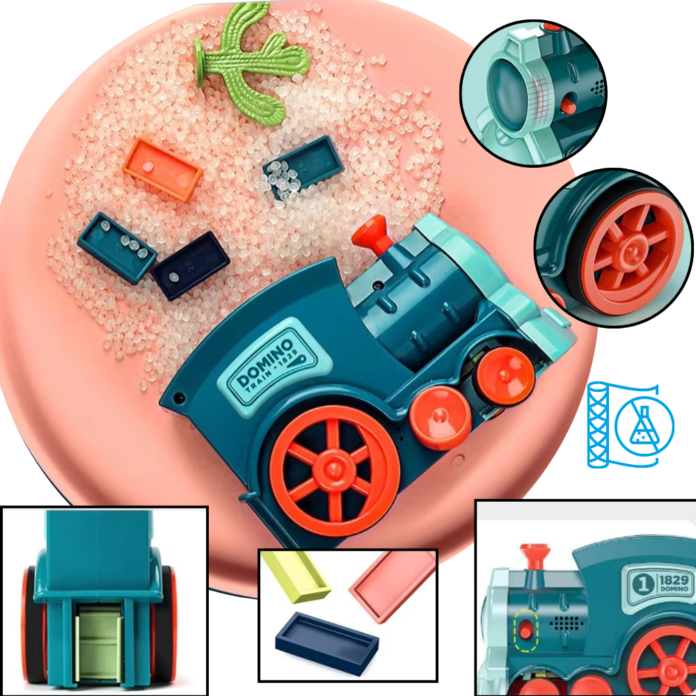 İnteraktif Otomatik Domino Treni - Ozerty
