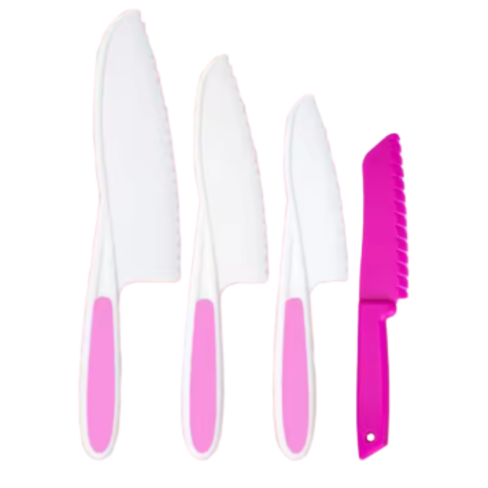 Çocuk Dostu Mutfak Seti Oyuncak -Pink - Ozerty