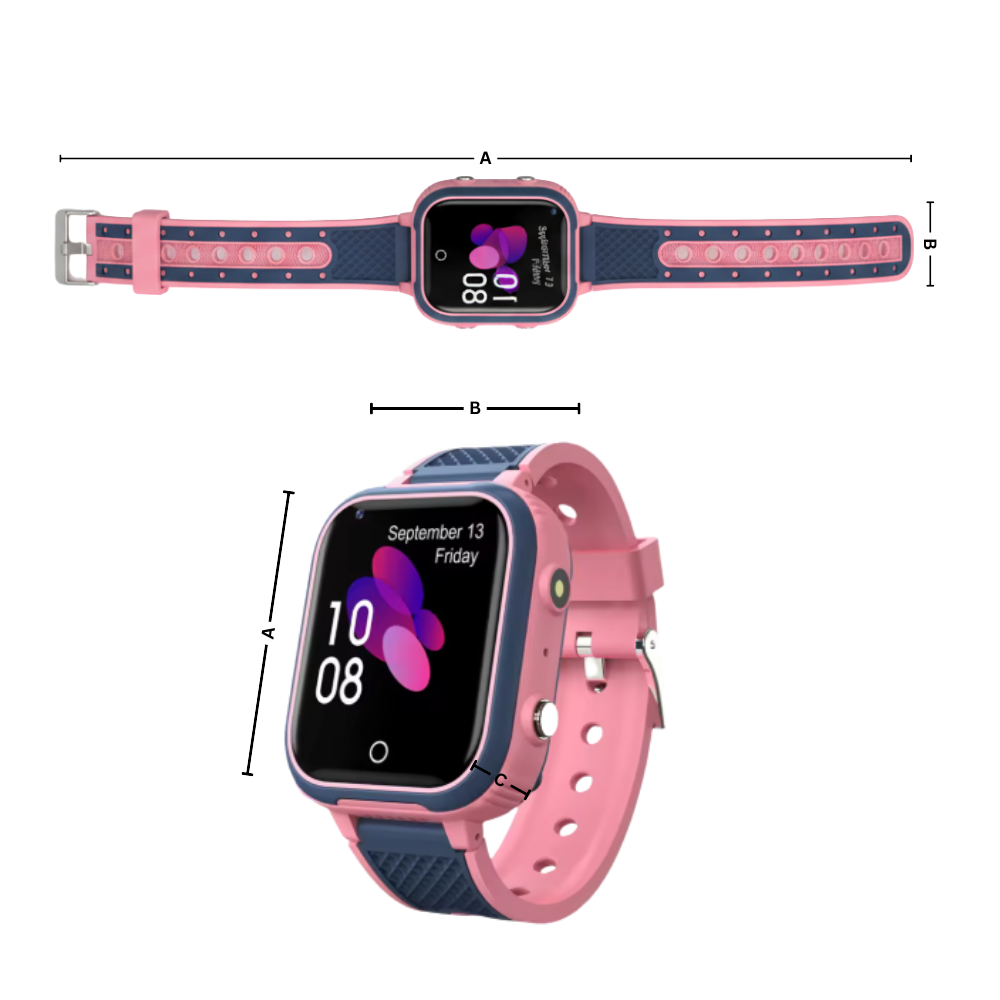 Çocuklar için Akıllı Gözetim Saati - Ozerty