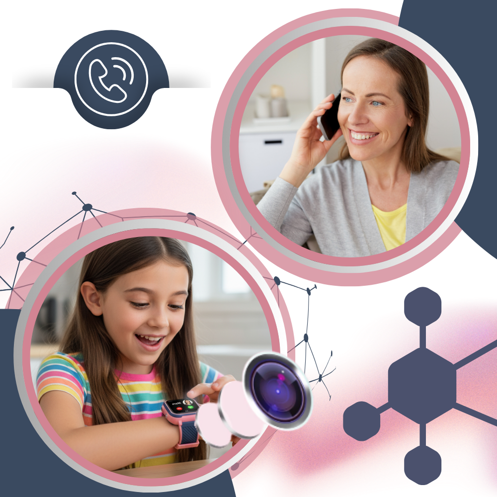 Çocuklar için Akıllı Gözetim Saati - Ozerty