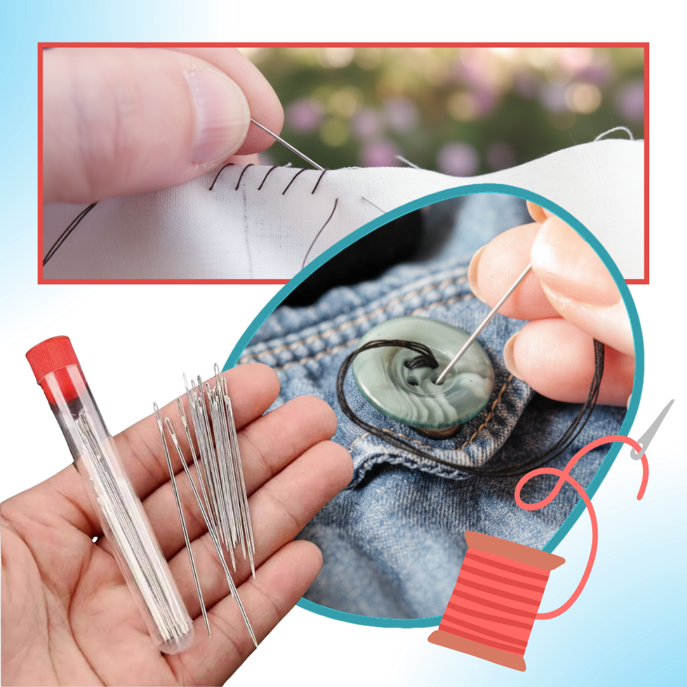 Büyük Göz Nakış İğnesi Seti - Ozerty