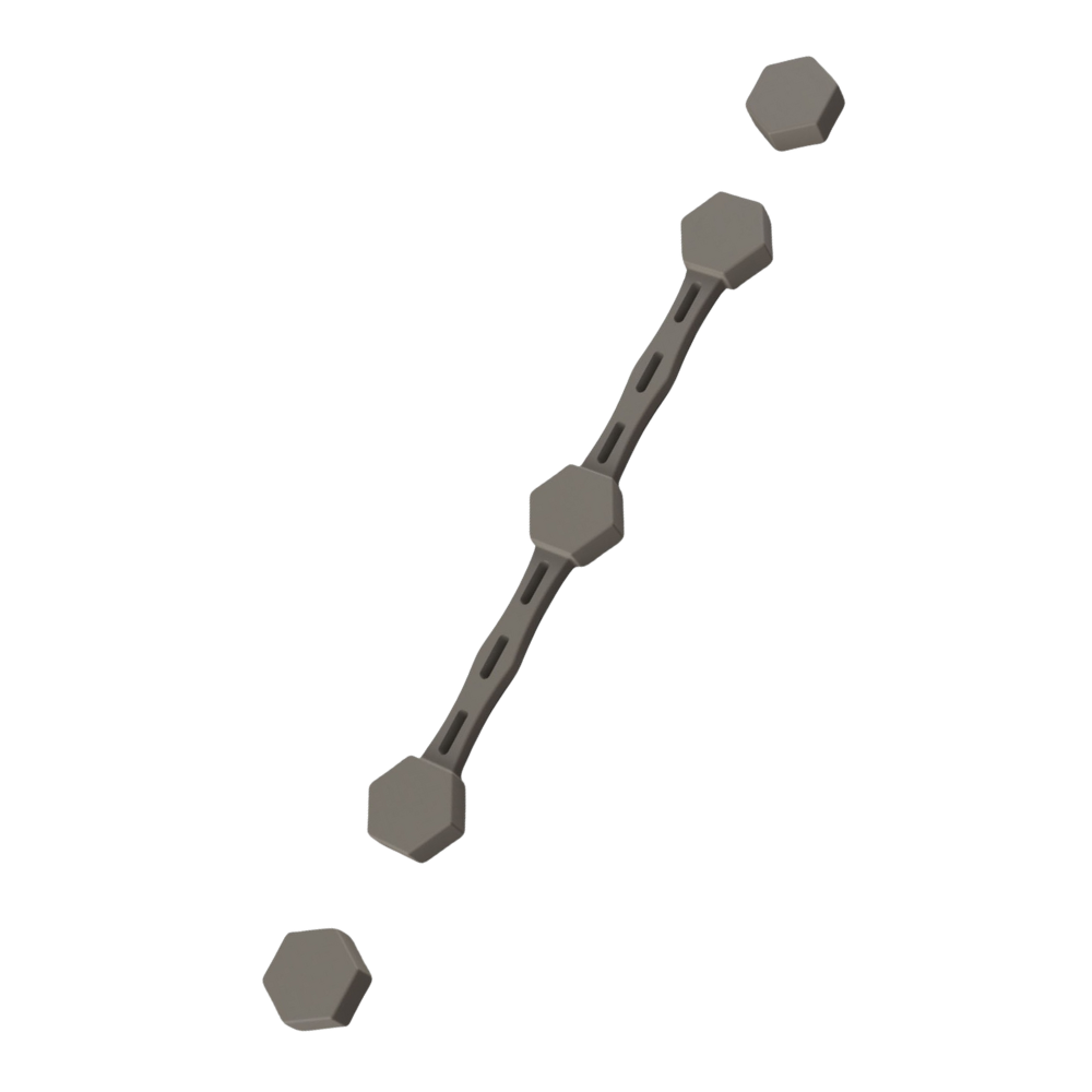 Manyetik Hava Fritöz Parşömen Tokası -Gri - Ozerty