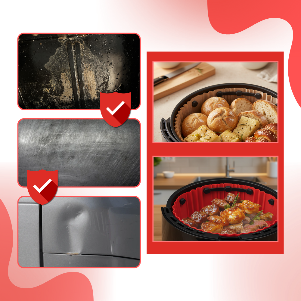 Manyetik Hava Fritöz Parşömen Tokası - Ozerty